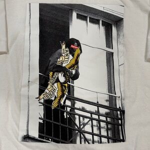 Supreme x Antihero white tee